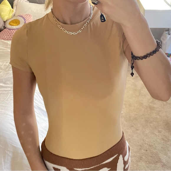 TAN BODYSUIT - Picture 2 of 5